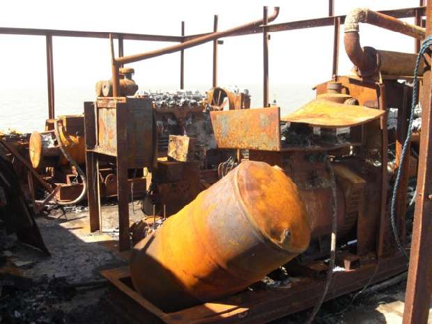 Generators looking west