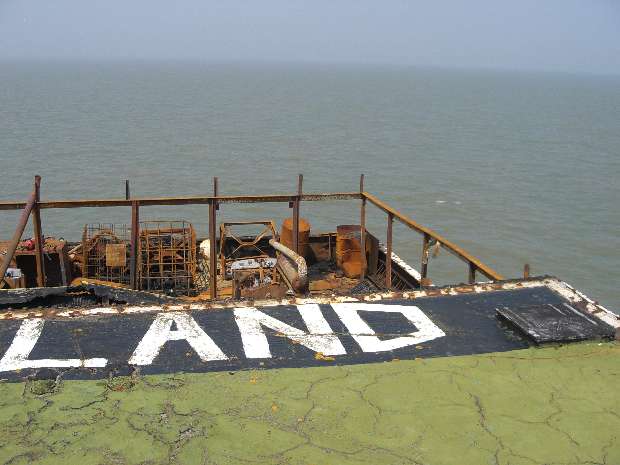 Top deck view north east