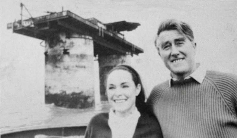 Joan & Roy off Sealand (Roughs)  in 1967