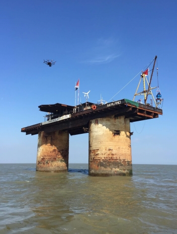 Drones film Sealand