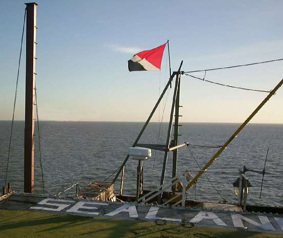 Heli-pad looking south