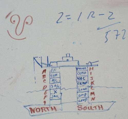 Conference room white board