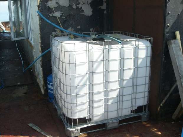 Tank is on Northern Deck