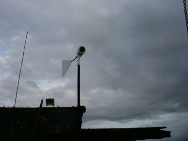 Turbine body erected