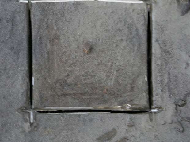 Roof angle cut detail