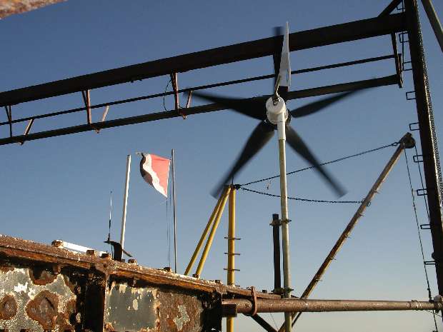 Turbine from Southern Deck