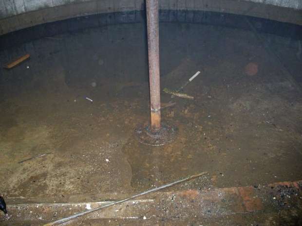 North Leg later pumped dry