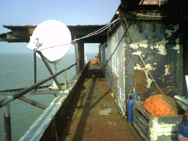 South along west walkway