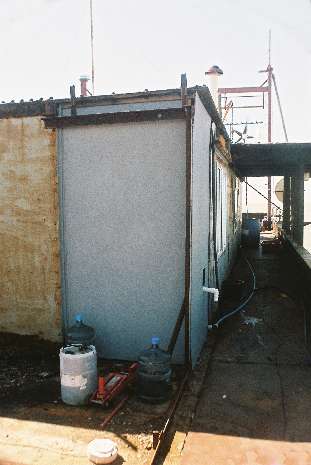 North end looking south along west walkway