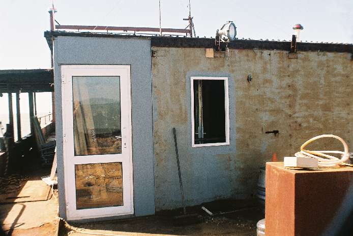North end looking south with east walkway
