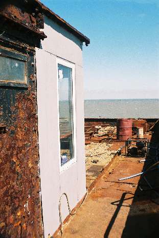 North end looking north from east side