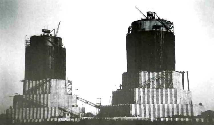 Mystery Forts being built at Shoreham