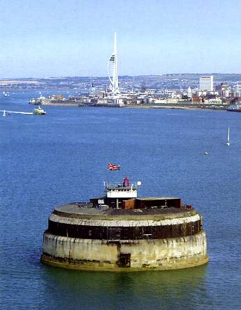 Sky picture of Spitbank Fort