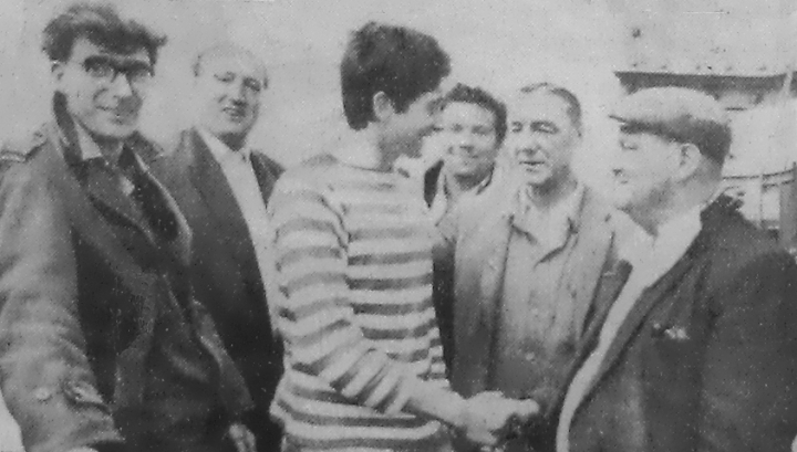 Raiders leave Shivering Sands June 1966