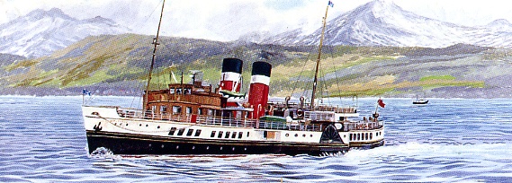 Waverley off Scotland