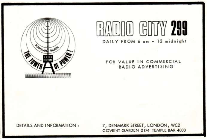 Tower of Power logo on QSL Tower of Power logo on QSL