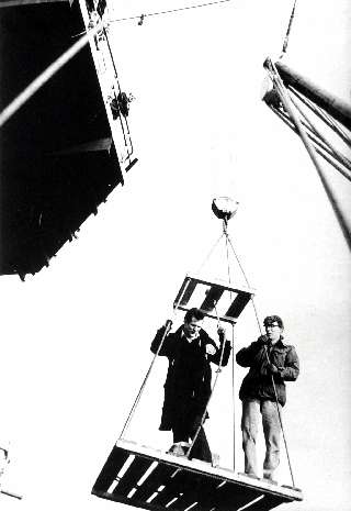 The Winch aboard Shivering Sands
