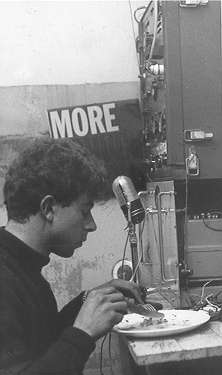 Dick Dixon with old Radio Sutch TX