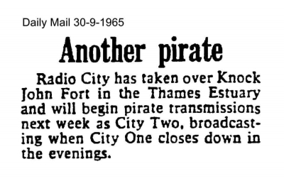 Daily Mail 30th September 1965