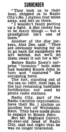 The Sun 11th October 1965