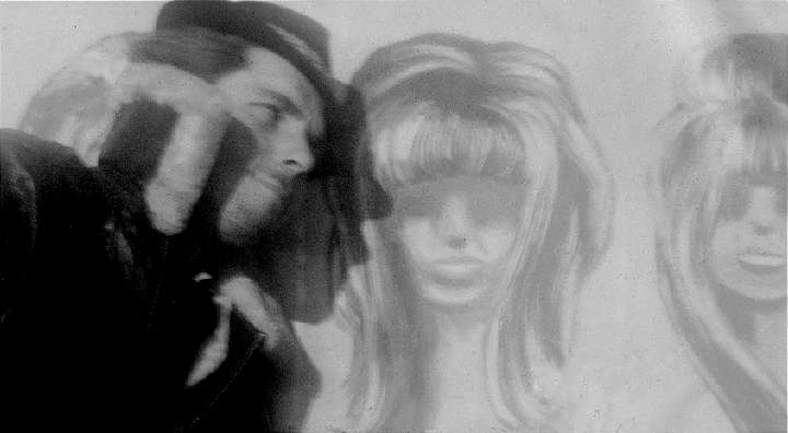 Jerry with the canvas