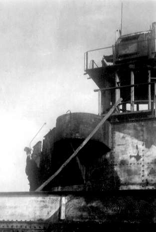 Cliff climbs the Top House