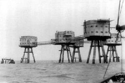 Shivering Sands Forts in 1964