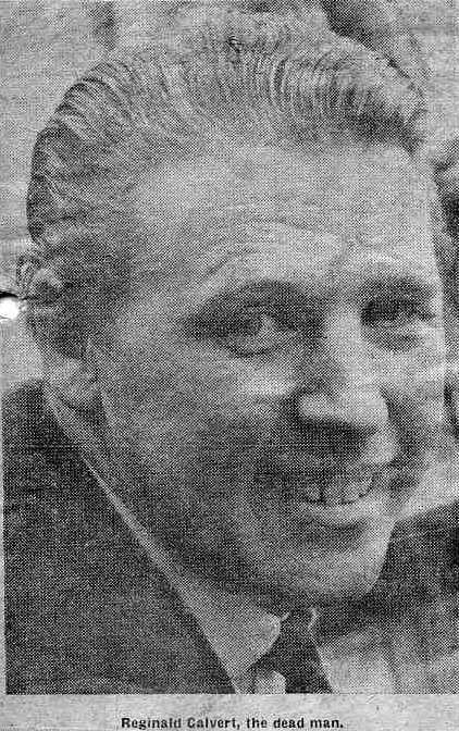 Reg Calvert shooting Press Report Reg Calvert shooting Press Report