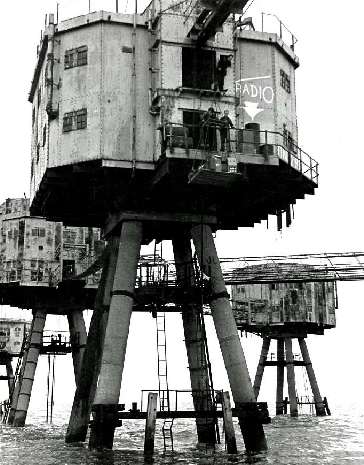 Shivering Sands Forts 26th June 1966