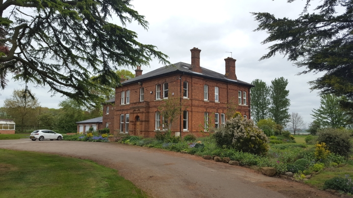 Side aspect of Clifton Hall