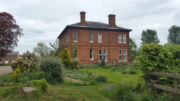 Rear aspect of Clifton Hall