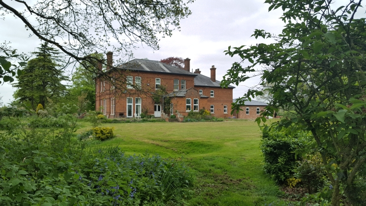 Rear aspect of Clifton Hall