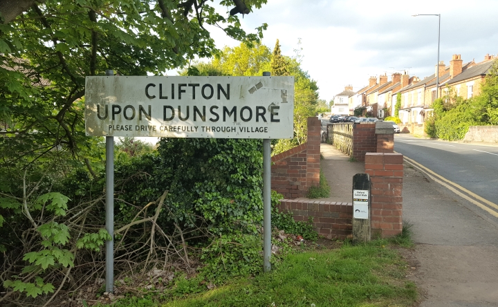 Village sign before Bridge 66