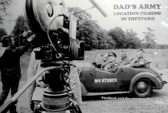 Filming Dad's Army
