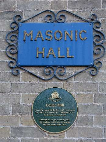 Coffee Mill plaque
