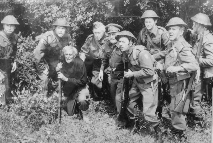 Dad's Army cast at Thetford