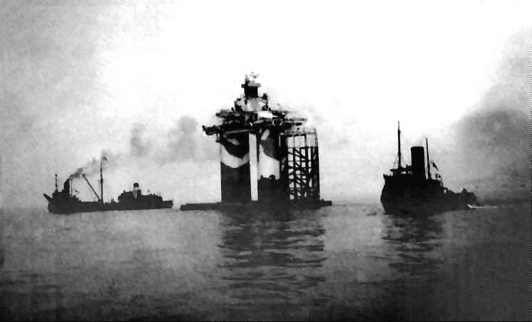 U3 HMS Tongue Fort off Margate