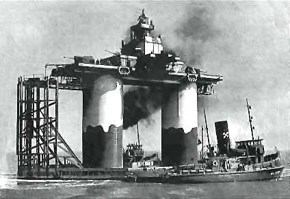 Sunk Head under Tow passes