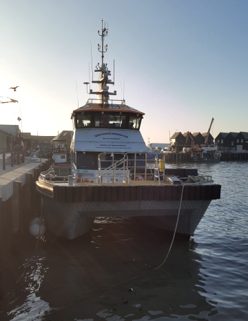 EMS Vulcan at Whitstable Harbour